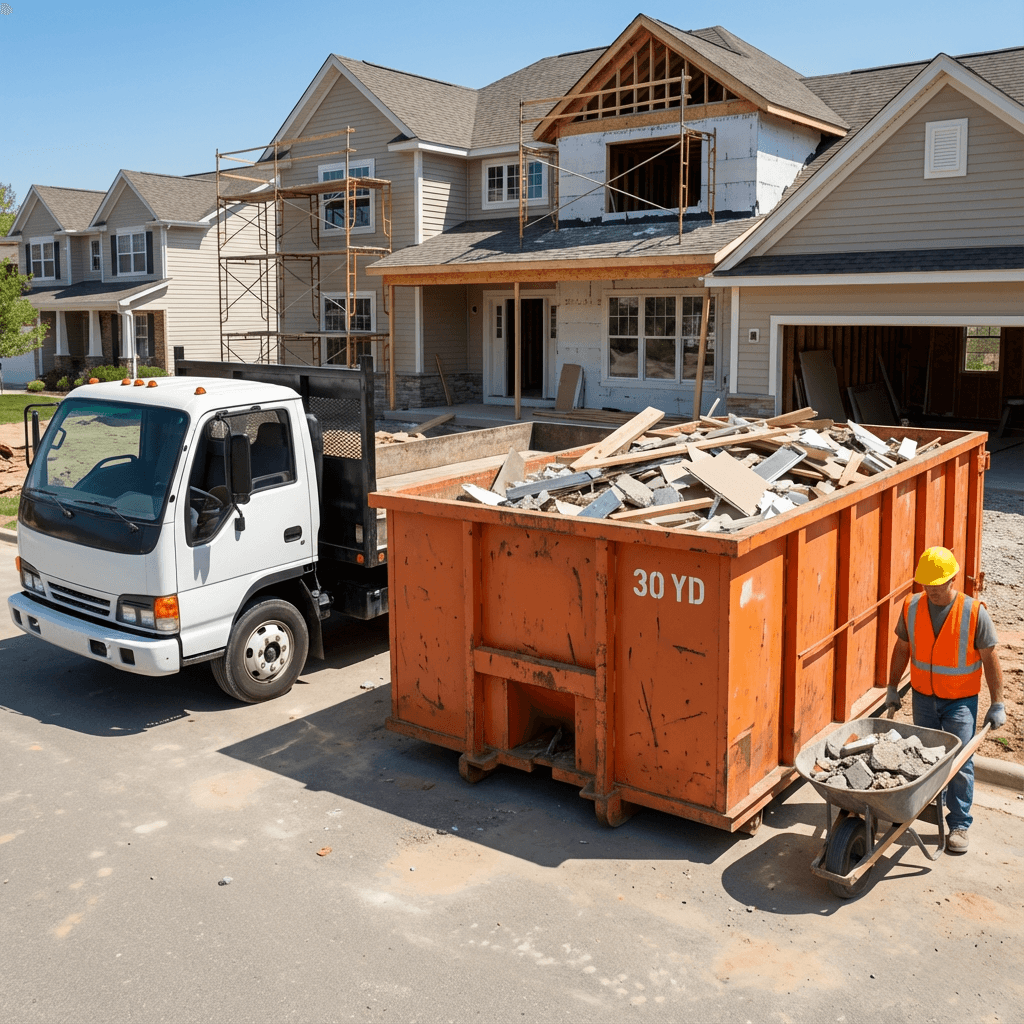 30 Yard Dumpster - 22' L x 7.5' W x 6' H